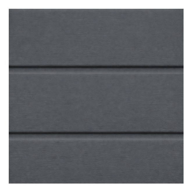 Novalit Rondkant 148mm Gevelbekleding Basaltgrijs RAL7012 600cm